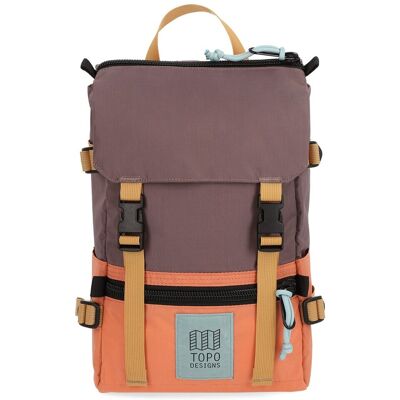 Plecak dzienny Topo Designs Rover Pack Mini - coral / peppercorn Plecak dzienny Topo Designs Rover Pack Mini - coral / peppercorn