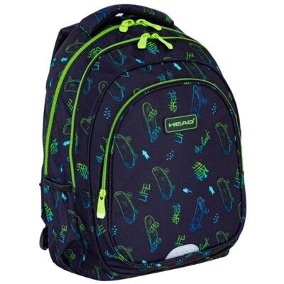 Astra Plecak szkolny dla chłopca w deskorolki Head Skate Lifestyle AB300 klasa 4-8 Astra Plecak szkolny dla chłopca w deskorolki Head Skate Lifestyle AB300 klasa 4-8