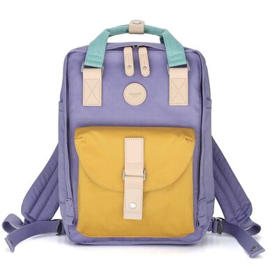 Himawari Plecak Himwari miejski damski z kieszonkami na laptopa pojemny do szkoły fioletowy Himawari Plecak Himwari miejski damski z kieszonkami na laptopa pojemny do szkoły fioletowy