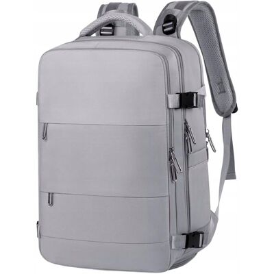 PELLETPOZ Plecak Kabinowy Bagaż Podręczny Ryanair 20L 40X20X25Cm Szary PELLETPOZ Plecak Kabinowy Bagaż Podręczny Ryanair 20L 40X20X25Cm Szary