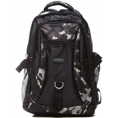 Plecak Męski do Pracy Moro Duży A4 Sportowy Wodoodporny Bag Street Plecak Męski do Pracy Moro Duży A4 Sportowy Wodoodporny Bag Street