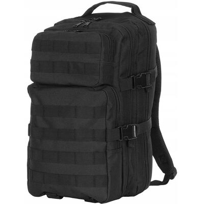 101 Inc. Plecak Męski Turystyczny Wojskowy 101Inc Us Assault Pack Lekki 25L - Czarny 101 Inc. Plecak Męski Turystyczny Wojskowy 101Inc Us Assault Pack Lekki 25L - Czarny