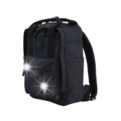 Inny producent Plecak miejski Discovery Cave 13L - czarny Inny producent Plecak miejski Discovery Cave 13L - czarny