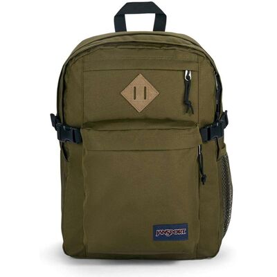 Equip Plecak szkolny sportowy dla dzieci Main Campus, gładki, zielony, JanSport Equip Plecak szkolny sportowy dla dzieci Main Campus, gładki, zielony, JanSport