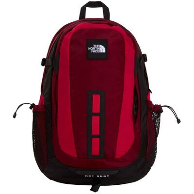 Plecak miejski The North Face Hot Shot SE - burgundy crush / lali guran / tnf black Plecak miejski The North Face Hot Shot SE - burgundy crush / lali guran / tnf black
