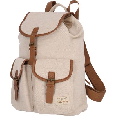 Plecak Miejski Travelite Hempline 9,7L Beżowy Plecak Miejski Travelite Hempline 9,7L Beżowy