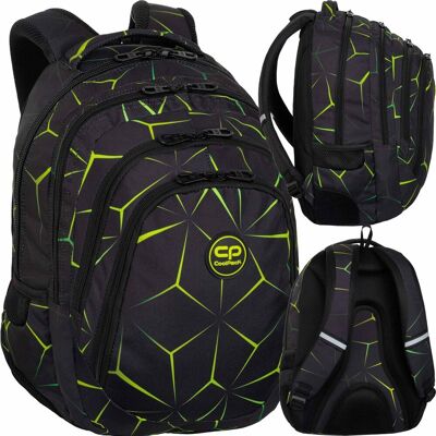 Patio Plecak młodzieżowy szkolny CoolPack Drafter Quake F010750 czarny Patio Plecak młodzieżowy szkolny CoolPack Drafter Quake F010750 czarny