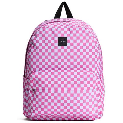 Plecak młodzieżowy Vans Old Skool Check Backpack - fizz pink checkerboard Plecak młodzieżowy Vans Old Skool Check Backpack - fizz pink checkerboard
