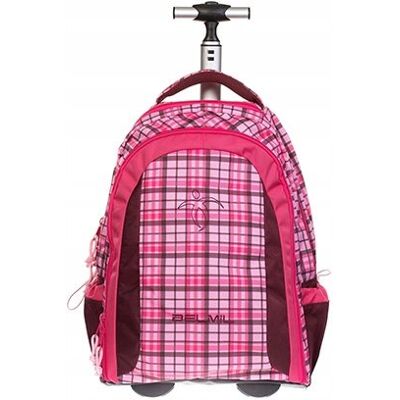 PLECAK NA KOŁKACH PINKY 338-45 BELMIL PLECAK NA KOŁKACH PINKY 338-45 BELMIL