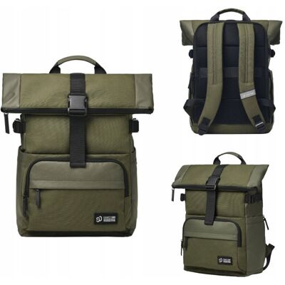 Inny producent Plecak NINETYGO Urban Classic zielony 18,6L pojemny wodoodporny na laptopa Inny producent Plecak NINETYGO Urban Classic zielony 18,6L pojemny wodoodporny na laptopa