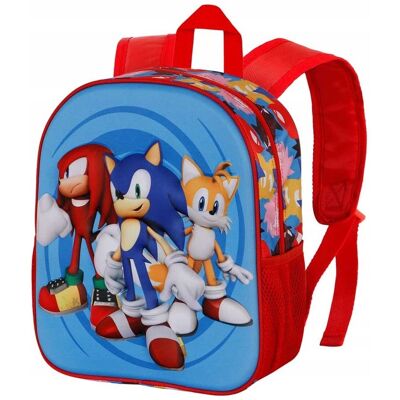 Karactermania Plecak Plecaczek Sonic Knuckles Tails 39cm Karactermania Plecak Plecaczek Sonic Knuckles Tails 39cm