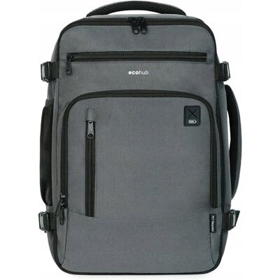 Inny producent PLECAK PODRÓŻNY KABINOWY RYANAIR Ecohub EXPANDER 40X20X25cm 20L SZARY Inny producent PLECAK PODRÓŻNY KABINOWY RYANAIR Ecohub EXPANDER 40X20X25cm 20L SZARY