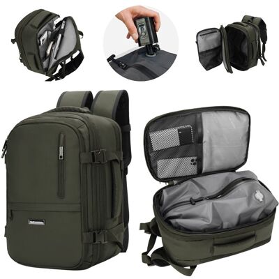 Wings Plecak próżniowy COMPRESA 40x20x25 bagaż podręczny Ryanair Wizz Air Zielony Wings Plecak próżniowy COMPRESA 40x20x25 bagaż podręczny Ryanair Wizz Air Zielony
