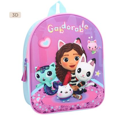 Vadobag Plecak Przedszkolny 3d, Koci Domek Gabi Vadobag Plecak Przedszkolny 3d, Koci Domek Gabi