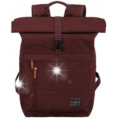 Inny producent Plecak rolowany Travelite Basics Bordowy Inny producent Plecak rolowany Travelite Basics Bordowy