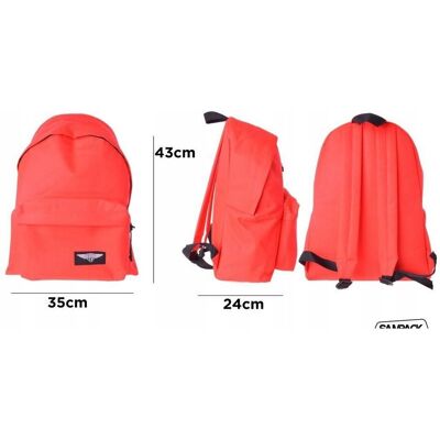 inna (Inny) PLECAK SAMPACK POMARAŃCZOWY inna (Inny) PLECAK SAMPACK POMARAŃCZOWY