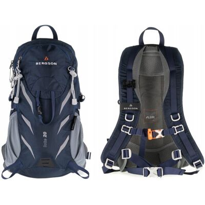 PLECAK SPORTOWY BERGSON LOTE 20L LEKKI I WYGODNY GRANATOWY PLECAK SPORTOWY BERGSON LOTE 20L LEKKI I WYGODNY GRANATOWY