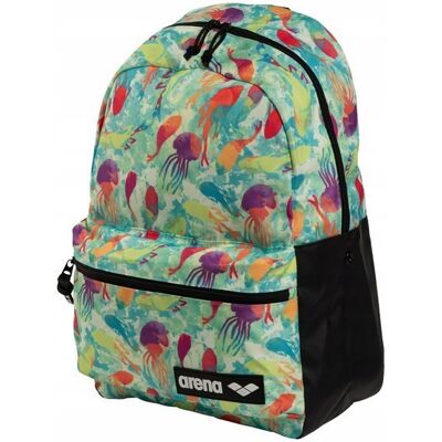 Plecak sportowy szkolny Arena Team Backpack Allover 30 Mermaid Plecak sportowy szkolny Arena Team Backpack Allover 30 Mermaid