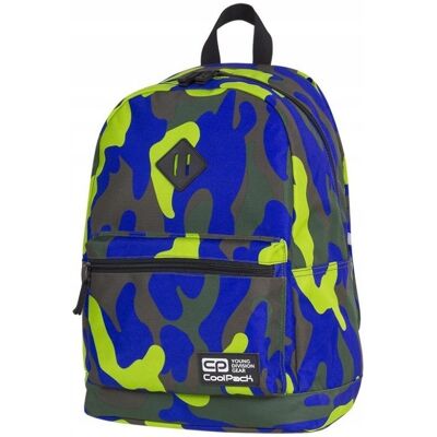 Plecak Szkolny 1-Komorowy 25l Lekki Kamuflaż Neon Lime Coolpack Plecak Szkolny 1-Komorowy 25l Lekki Kamuflaż Neon Lime Coolpack