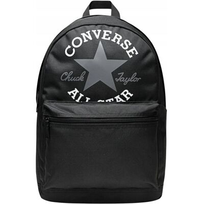 Plecak Szkolny Converse Chuck Taylor Czarny Sportowy Młodzieżowy Lekki A4 Plecak Szkolny Converse Chuck Taylor Czarny Sportowy Młodzieżowy Lekki A4