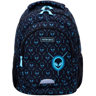 Plecak szkolny dla chłopca Astrabag Neon Kosmos UFO klasa 1-3 Plecak szkolny dla chłopca Astrabag Neon Kosmos UFO klasa 1-3