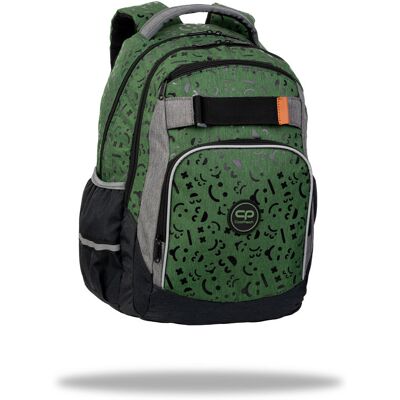 Patio Plecak szkolny dla chłopca CoolPack abstrakcja zielony Patio Plecak szkolny dla chłopca CoolPack abstrakcja zielony