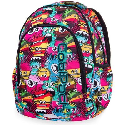 Coolpack PRIME Wiggly Eyes Różowy Plecak - Produkt młodzieżowy Coolpack PRIME Wiggly Eyes Różowy Plecak - Produkt młodzieżowy