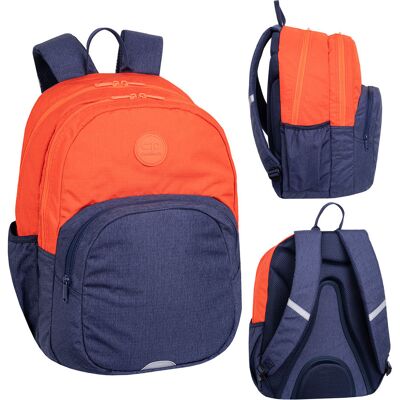 Patio Plecak szkolny dla chłopca, gładki, pomarańczowy, CoolPack Patio Plecak szkolny dla chłopca, gładki, pomarańczowy, CoolPack