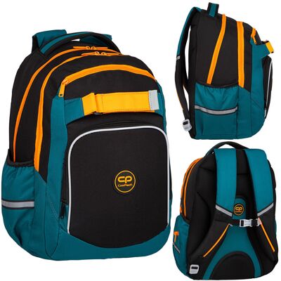Patio Plecak szkolny dla chłopca CoolPack gładki zielony Patio Plecak szkolny dla chłopca CoolPack gładki zielony
