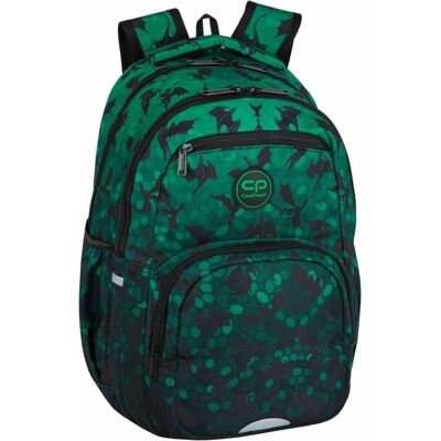 Patio Plecak szkolny dla chłopca CoolPack Pick Dragons smoki zielony Patio Plecak szkolny dla chłopca CoolPack Pick Dragons smoki zielony