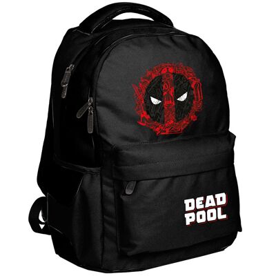 Paso Plecak szkolny dla chłopca, Deadpool, czarny, BeUniq Paso Plecak szkolny dla chłopca, Deadpool, czarny, BeUniq