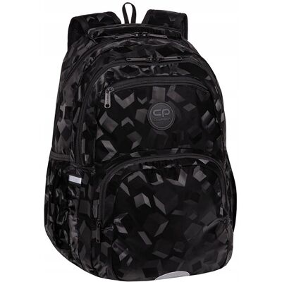Plecak szkolny dla chłopca, geometryczny, czarny, Pick Trace CoolPack Plecak szkolny dla chłopca, geometryczny, czarny, Pick Trace CoolPack