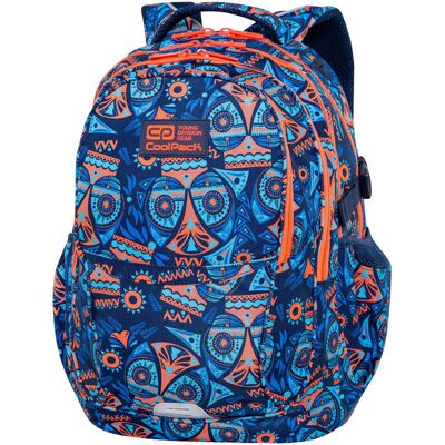 Plecak szkolny dla dzieci, orient, niebieski, CoolPack Plecak szkolny dla dzieci, orient, niebieski, CoolPack