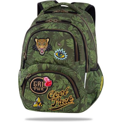 Plecak szkolny dla chłopca, moro, khaki, CoolPack Plecak szkolny dla chłopca, moro, khaki, CoolPack