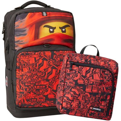 Plecak Szkolny Dla Chłopca, Lego Ninjago, Czerwony, Travelite Plecak Szkolny Dla Chłopca, Lego Ninjago, Czerwony, Travelite