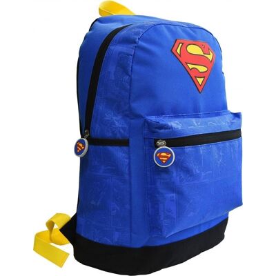 Plecak Szkolny Dla Chłopca I Dziewczynki Eurocom Superman Jednokomorowy Plecak Szkolny Dla Chłopca I Dziewczynki Eurocom Superman Jednokomorowy