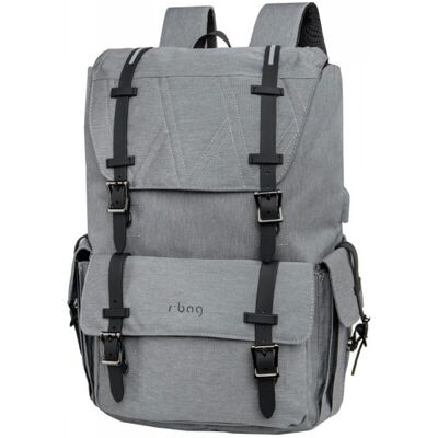 COOLPACK Plecak szkolny dla dzieci, gładki, jasnoszary, r-bag COOLPACK Plecak szkolny dla dzieci, gładki, jasnoszary, r-bag