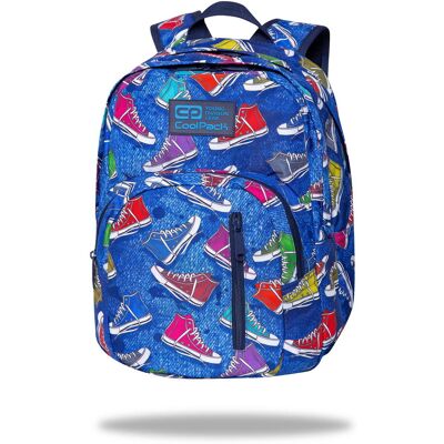 Paso Plecak szkolny dla dzieci, abstrakcja, niebieski, CoolPack Paso Plecak szkolny dla dzieci, abstrakcja, niebieski, CoolPack