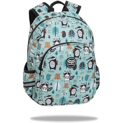 Plecak szkolny dla dzieci, lasy, turkusowy, Patio CoolPack Plecak szkolny dla dzieci, lasy, turkusowy, Patio CoolPack