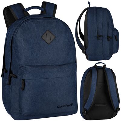 Coolpack Scout Ciemnoniebieski Młodzieżowy Plecak - Powrót do szkoły Coolpack Scout Ciemnoniebieski Młodzieżowy Plecak - Powrót do szkoły