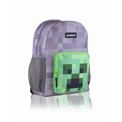 Plecak szkolny dla chłopca, Minecraft, szary, Astra Plecak szkolny dla chłopca, Minecraft, szary, Astra