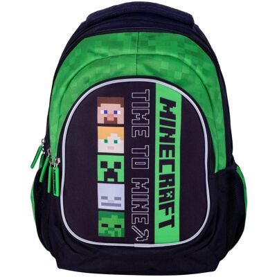 Plecak Szkolny Dla Chłopca, Minecraft, Zielony, Astra Plecak Szkolny Dla Chłopca, Minecraft, Zielony, Astra