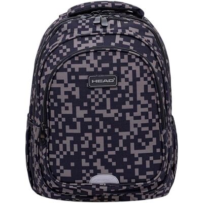 Astra Plecak szkolny dla chłopca w piksele Head Grey Bricks AB300 klasa 4-8 Astra Plecak szkolny dla chłopca w piksele Head Grey Bricks AB300 klasa 4-8