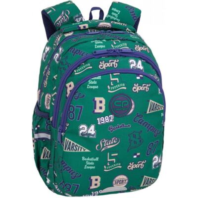 Patio Plecak szkolny dla dzieci Coolpack American Retro sport zielony Patio Plecak szkolny dla dzieci Coolpack American Retro sport zielony