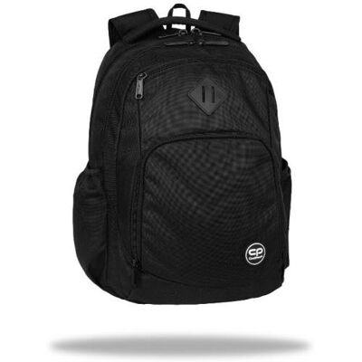 Patio Plecak szkolny dla dzieci CoolPack gładki czarny Klasa 4-8 Patio Plecak szkolny dla dzieci CoolPack gładki czarny Klasa 4-8