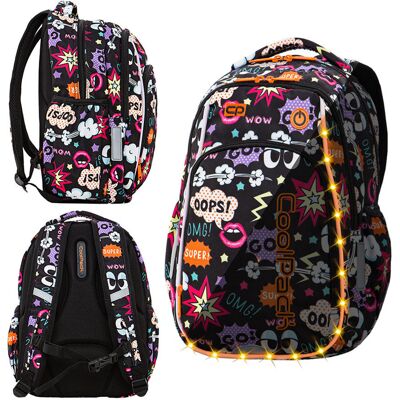 Plecak Szkolny Dla Dzieci, Smiley, Różnokolorowy, Coolpack Plecak Szkolny Dla Dzieci, Smiley, Różnokolorowy, Coolpack