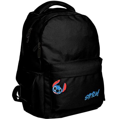 Paso Plecak szkolny dla dzieci, Stitch, czarny, BeUniq Paso Plecak szkolny dla dzieci, Stitch, czarny, BeUniq