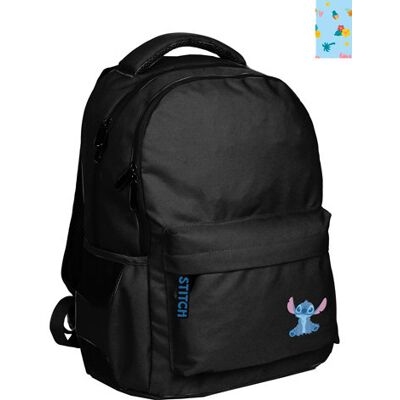 Plecak szkolny dla dzieci Stitch Paso czarny Plecak szkolny dla dzieci Stitch Paso czarny