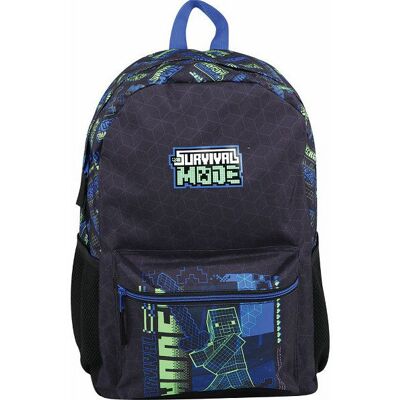 Inny producent Plecak szkolny dla dzieci, Survival Mode, granatowy, Jacob Company Inny producent Plecak szkolny dla dzieci, Survival Mode, granatowy, Jacob Company