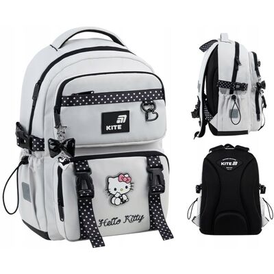 Plecak Szkolny Dla Dziewczynek Z Brelokiem Ortopedyczny Hello Kitty Kite Plecak Szkolny Dla Dziewczynek Z Brelokiem Ortopedyczny Hello Kitty Kite